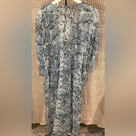 Carlos by Carlos Santana - One Size Kimono Snake Print - Picture 6 of 8